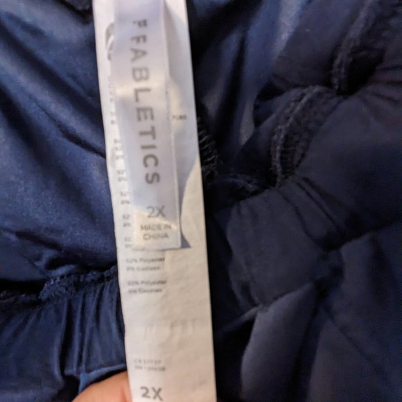 Fabletics Velour Zip-Up Wide Leg Onesie - Picture 3 of 6